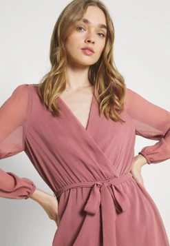 Nly by Nelly SO SWEET PUFF SLEEVE DRESS - Robe longue Prix De Lancement robes cache-c&oelig;ur femme -Nly by Nelly boutique fbf7b43c75bd429b9a79e243a24f9317