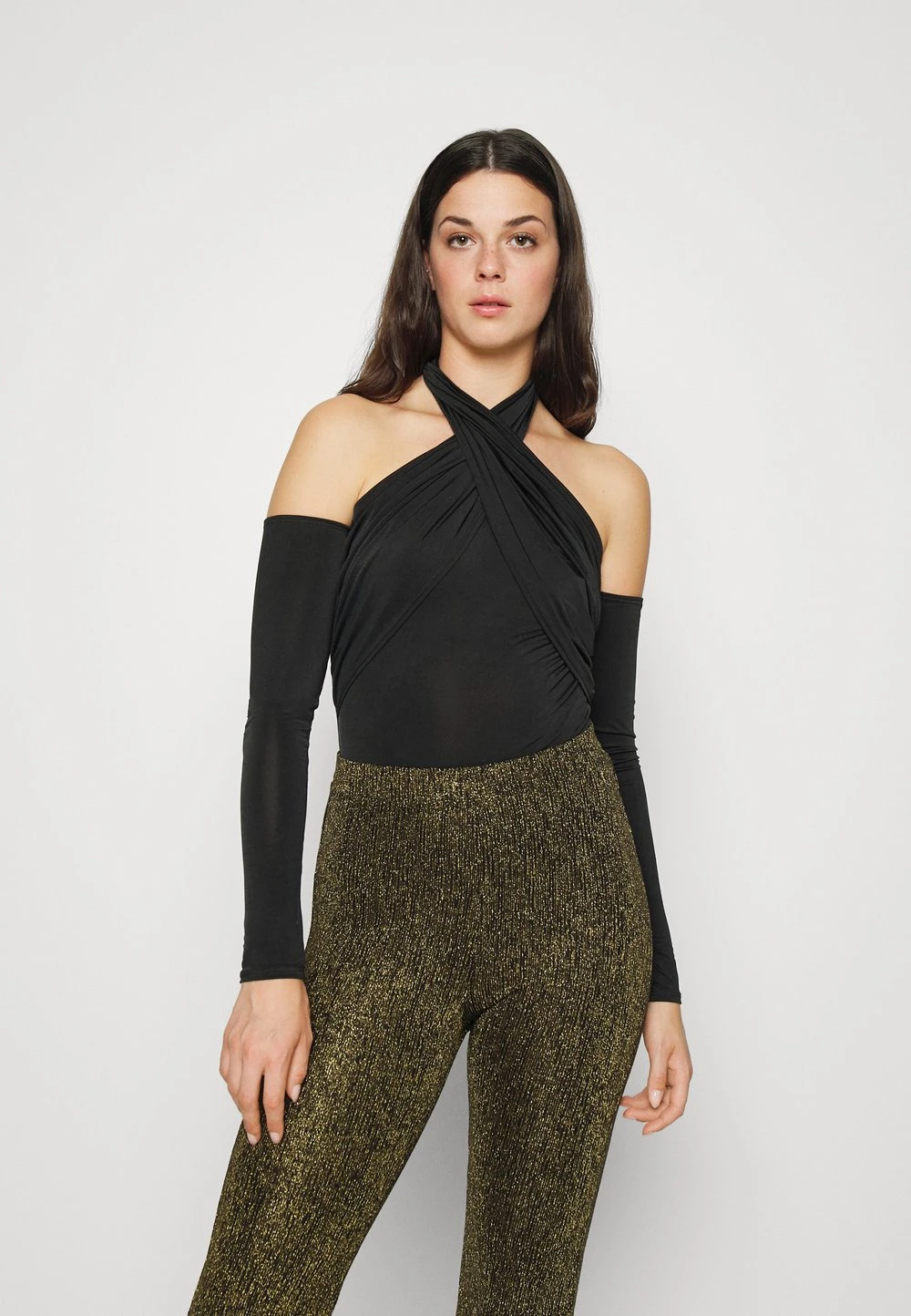 fc369a3d6fd74bb4b9932c7be648f8c6.jpg Prix Préférentiel Nly by Nelly WRAP NECK BODY - T-shirt à manches longues t-shirts et tops col officier femme -Nly by Nelly boutique fc369a3d6fd74bb4b9932c7be648f8c6