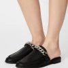 Nly by Nelly CHUNKY CHAIN LOAFER - Mules Prix Bradés rond femme