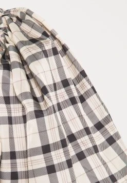 Nly by Nelly PUFFY CHECK DRESS - Robe de jour qualité absolue robes col carré femme -Nly by Nelly boutique fe016fd4f9494e8283f32c256ddeff77