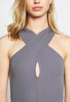 Nly by Nelly Prix Acceptable WRAP NECKLINE DRESS - Robe en jersey robes cache-c&oelig;ur femme -Nly by Nelly boutique ffd24eb435ad4c97a9442fd7f27001df